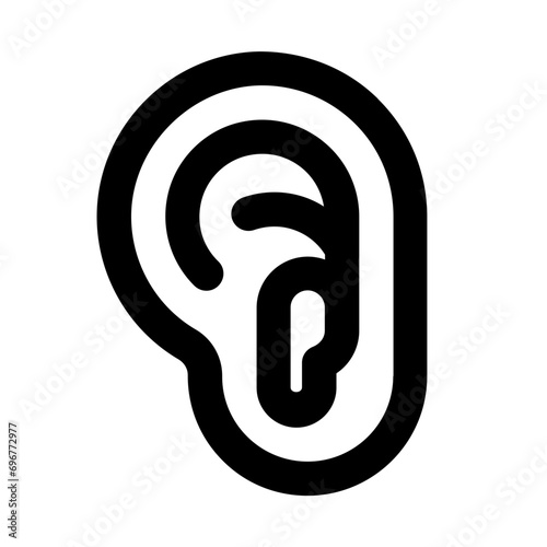 Otitis Line UI Icon