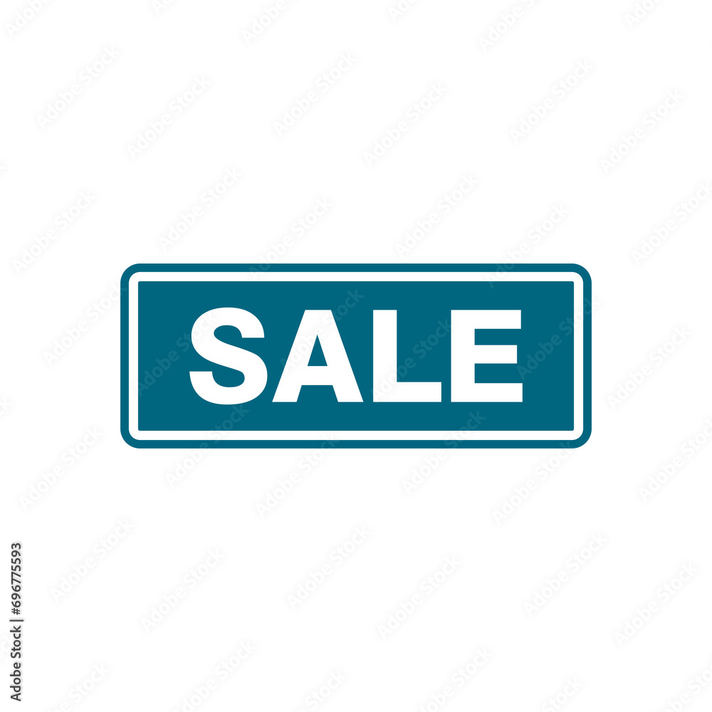 Sale blue sign icon isolated on transparent background Sale blue sign icon isolated on transparent background