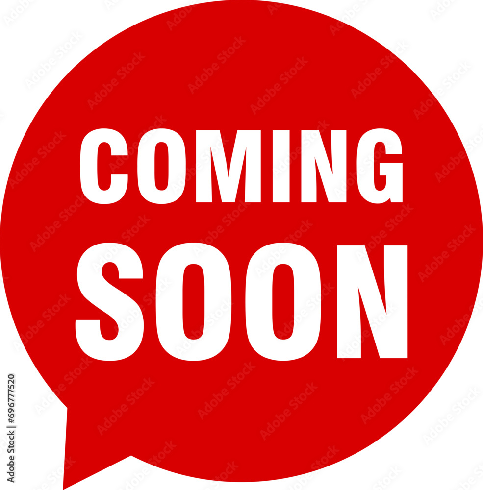 Coming soon red banner, coming soon red sign Coming soon red banner, coming soon red sign