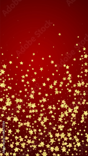 Magic stars vector overlay.  Gold stars scattered