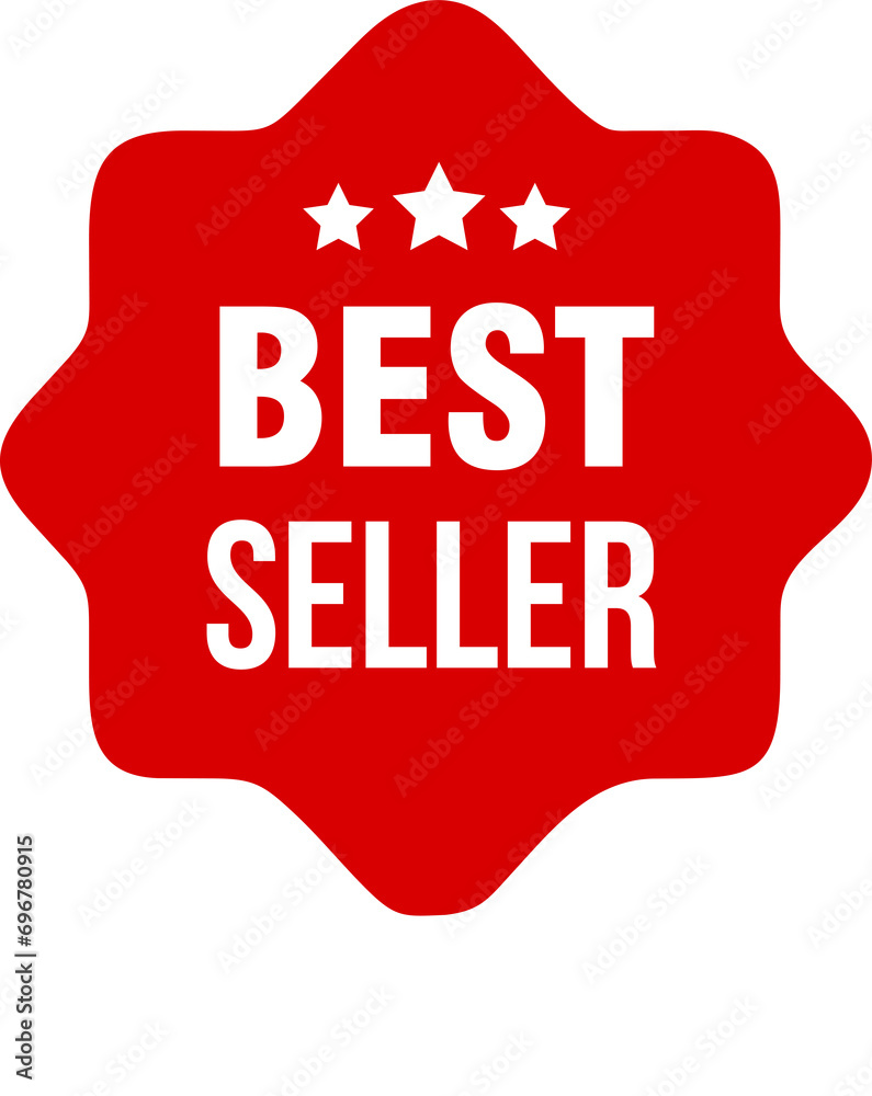 Best seller red label badges, best seller red banner emblem Best seller red label badges, best seller red banner emblem