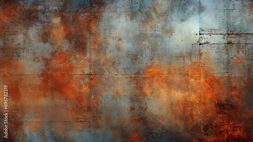 Steel metal grunge rusty texture soft blur fancy background