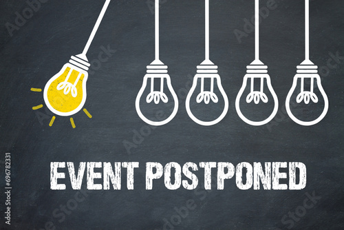 Event postponed	 photo