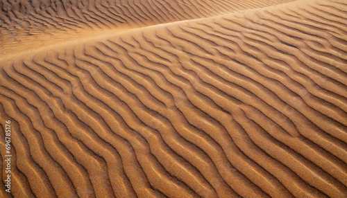 Wavy sand texture background. Desert and dunes