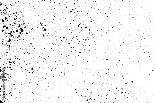 Black and white Grunge Texture. Grunge dotted Texture. Noise grainy overlay. Vector grunge black and white dot ink splats. illustration Eps10. Grunge Background. Abstract art.