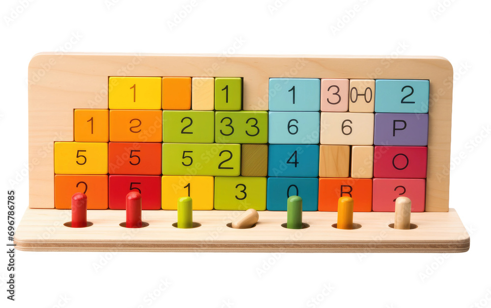 Mathematics and Counting Block Toy, Merging Fun and Learning for Young Minds