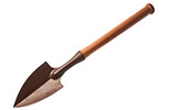 Brown and Wooden Handled Utensil for Gardening as well as Construction, Enhancing Your Culinary Space with Timeless Style