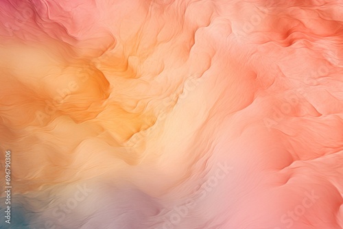 Abstract swirling texture in peach hues, mimicking soft, delicate fuzz