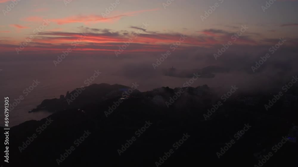 Very beautiful sunset view There is smoke over the mountain Golden sunset light Slow motion 4K
Very beautiful sunset view There is smoke over the mountain Golden sunset light Slow motion 4K