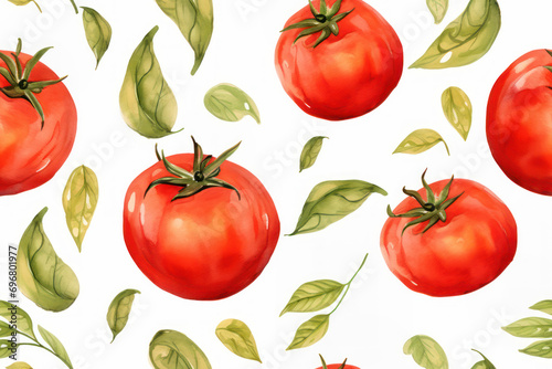 tomato design seamless pattern gift wrap