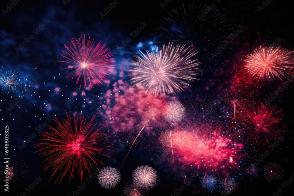 Celebratory Fireworks Display