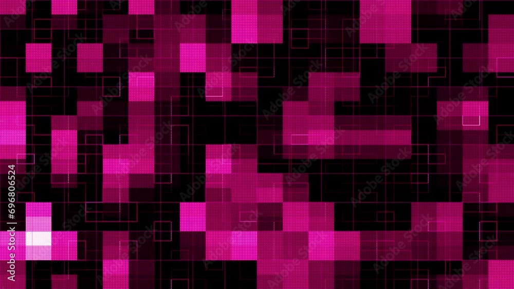 Colourful digital background animation in 4k