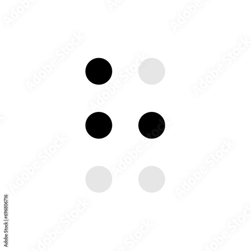 Braille alphabet letter