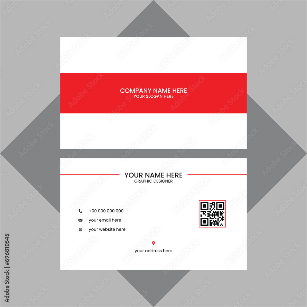 minimalistic business card design template minimalistic business card design template