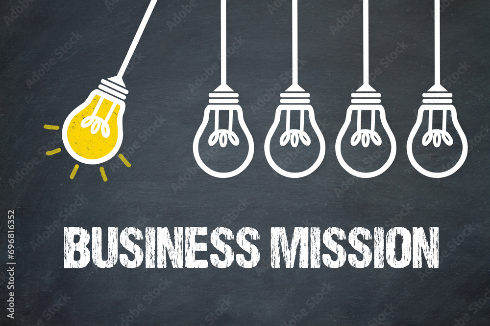 Fototapeta premium Business Mission