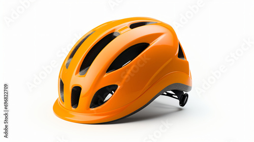 Bicycle helmet isolated on white background