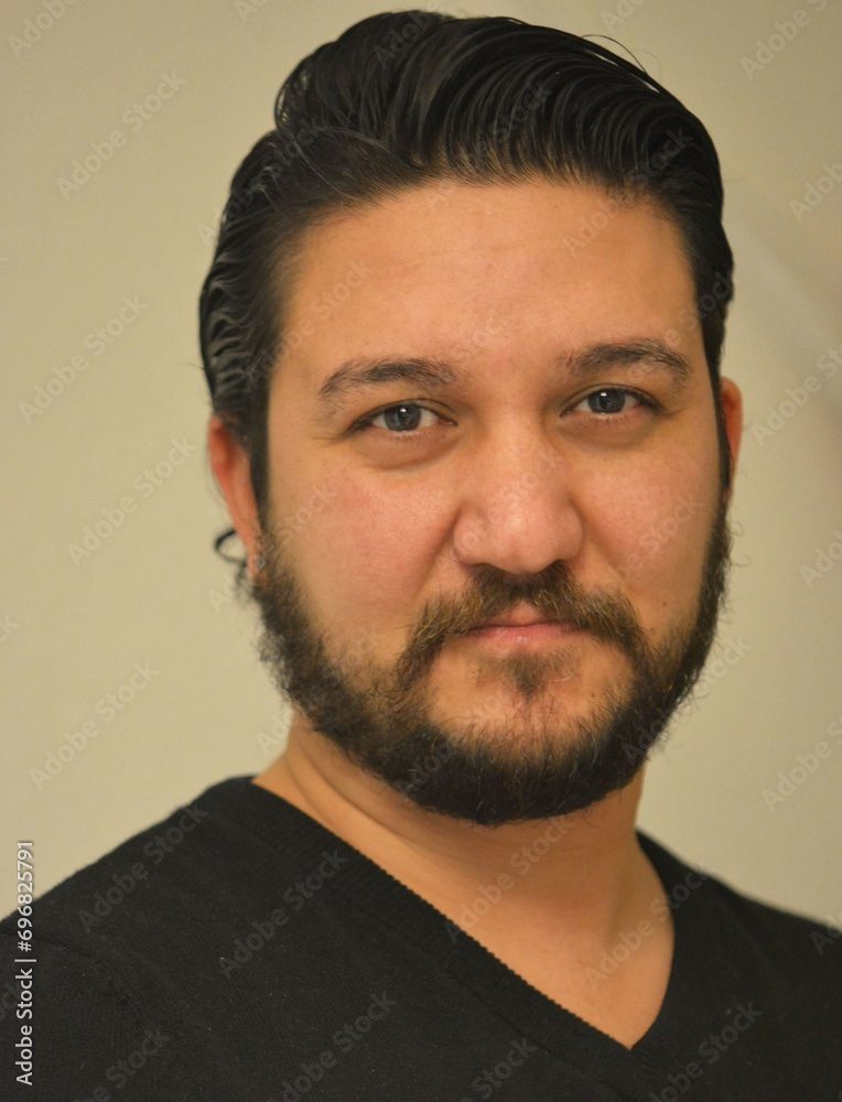 Obraz premium Portrait of a young man turkish / asian face