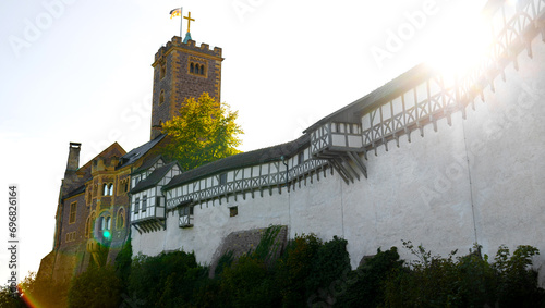 Tableau sur toile the famous wartburg castle in germany
