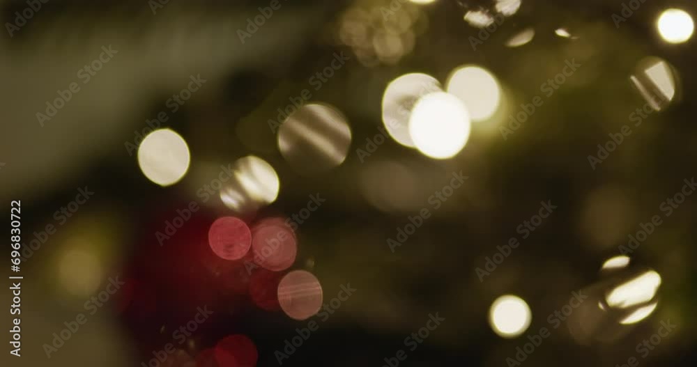 christmas tree decorations blurred christmas tree decorations blurred
