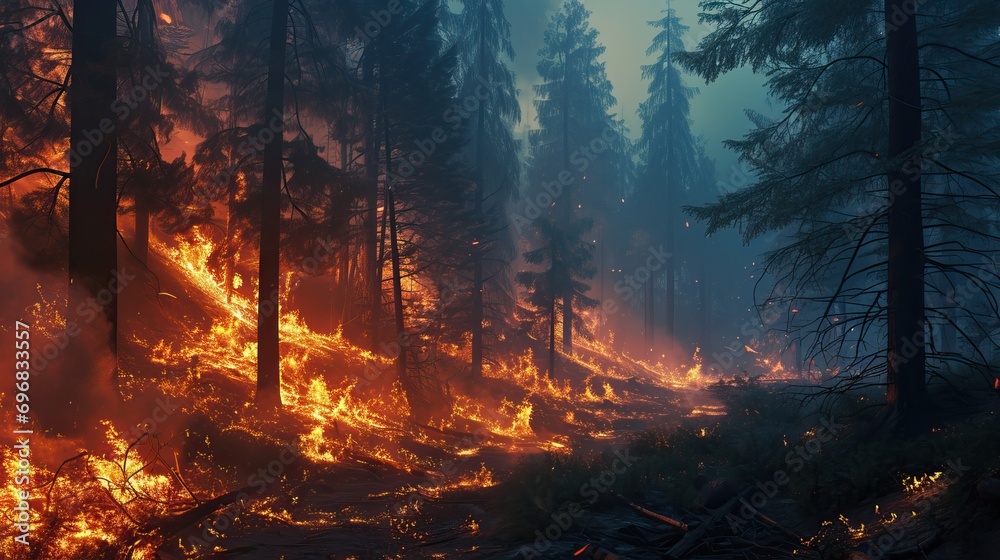Forest fire Forest fire