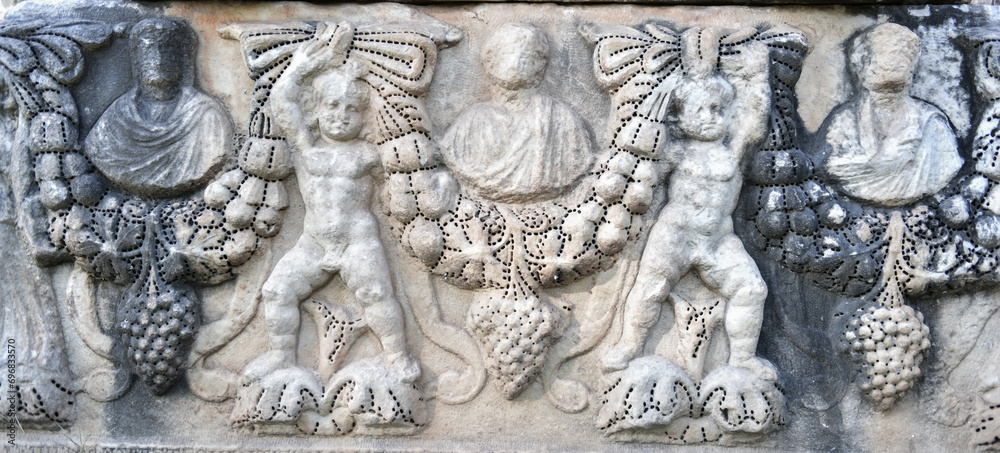 Stone Reliefs from the City of Aphrodisias from the Ancient Greek Period
