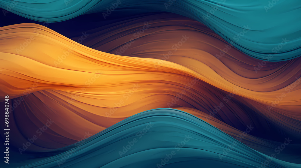 Abstract organic lines as panoramic wallpaper background without text, illustration Abstract organic lines as panoramic wallpaper background without text, illustration