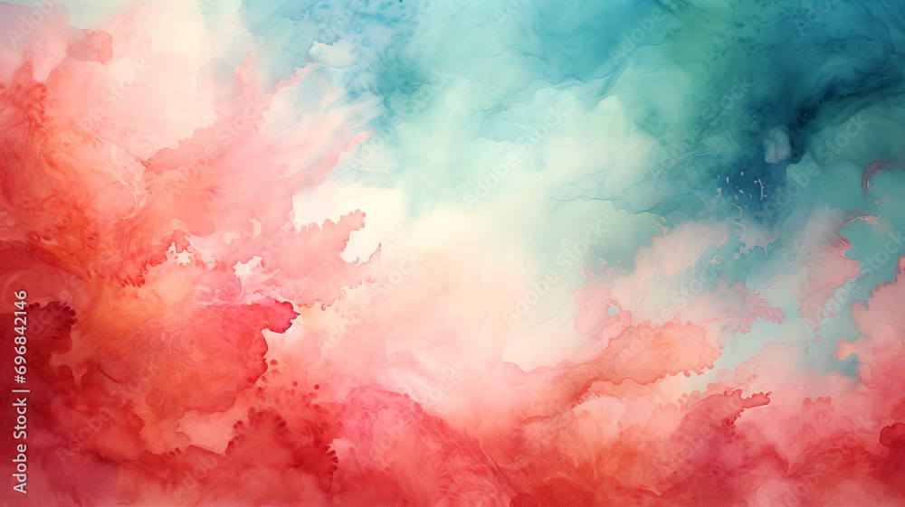 Abstract watercolor background. Watercolor painted background. Abstract Illustration wallpaper. Brush stroked painting. Colorful watercolor for your design.
