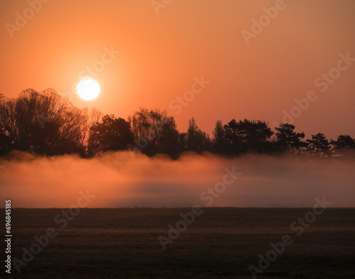 Sonnenaufgang im Wollmatinger Ried