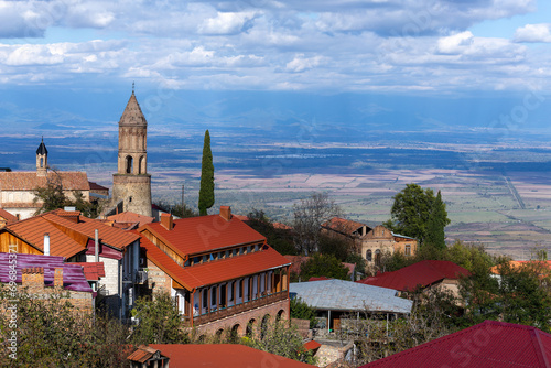 Wallpaper Mural view of the village of Sighnaghi in the Alazani Valley Torontodigital.ca