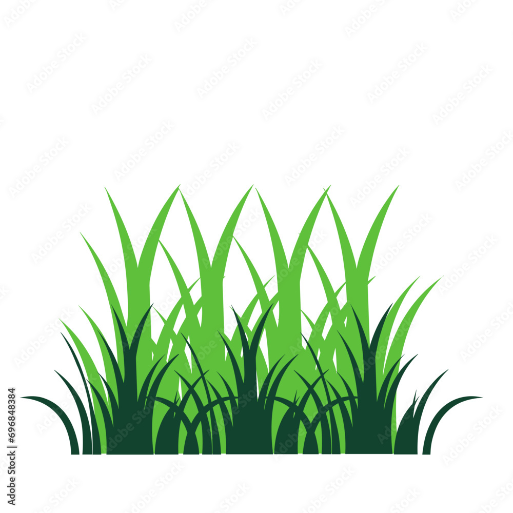grass vector flat design grass vector flat design