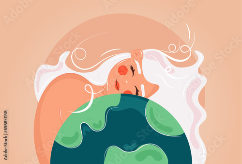 Girl With Planet