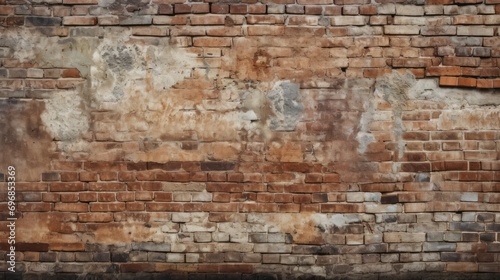 photograph of old brick wall texture  Old wall background for graphics