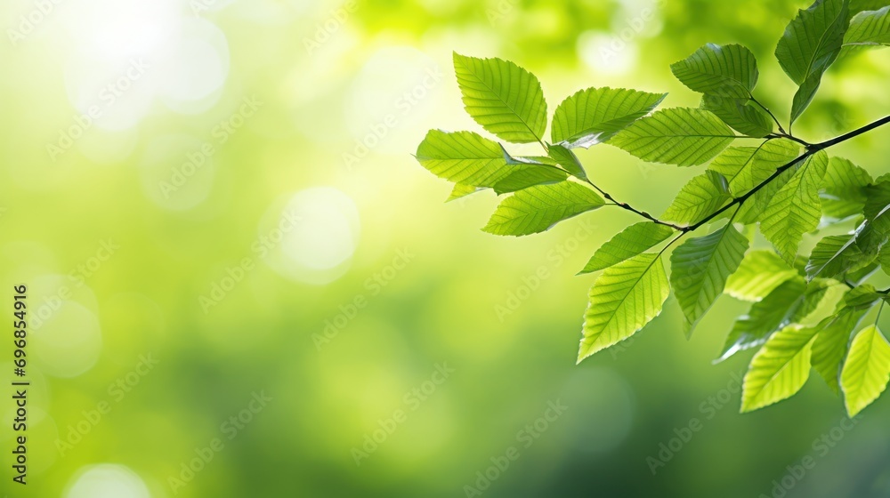Spring background, green tree leaves on blurred background ,Natural background for graphics Spring background, green tree leaves on blurred background ,Natural background for graphics
