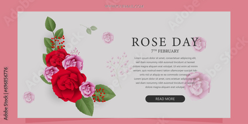 Happy Rose Day is the first day of Valentine's Week, celebrated on February 7th.