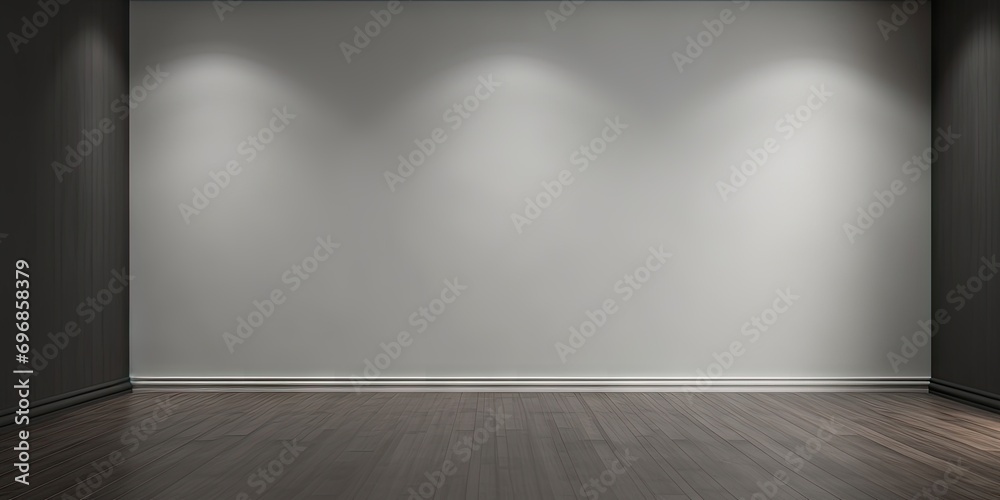 Foto de Vintage design and blank modern room aesthetics creates ...