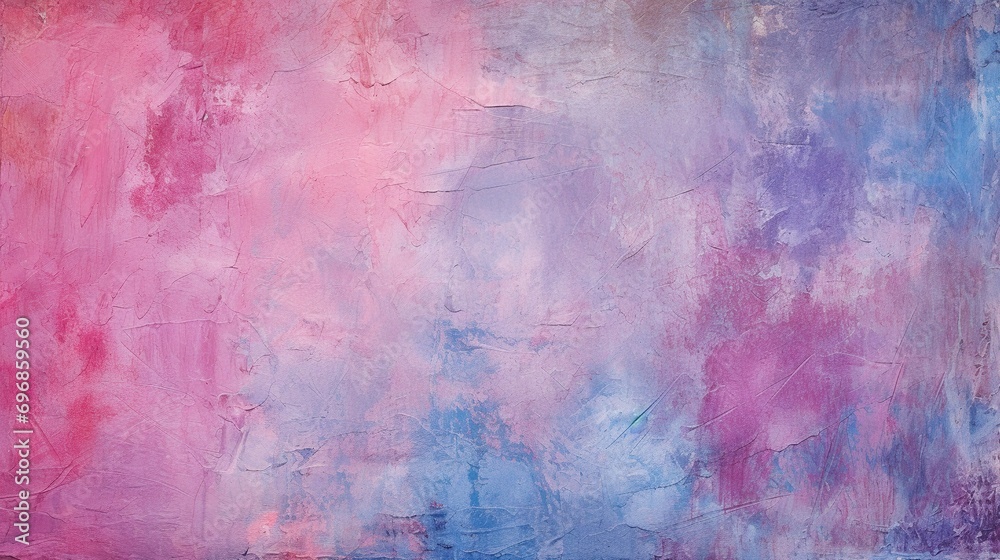  Purple blue and pink grungy dry paint texture for background.