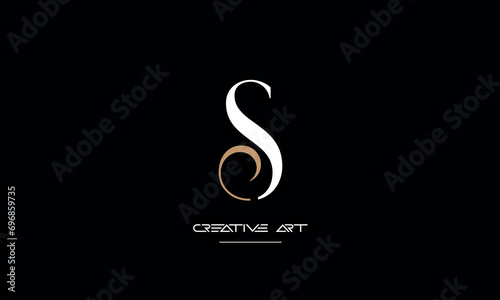 CS, SC, C, S abstract letters logo monogram