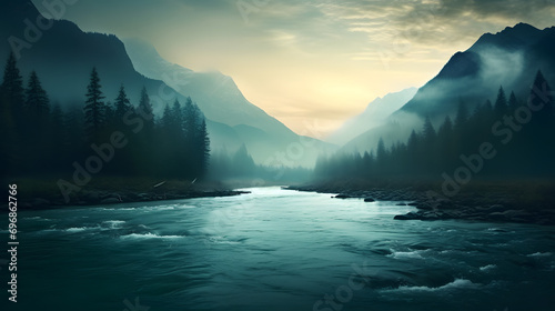 Riverside Background for Your PowerPoint Presentations