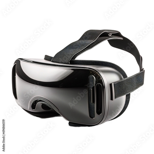 Sleek Black VR Headset