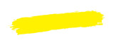 ラフな手書きの黄色い線 - 落書きのようなラインのデザイン素材 - 筆文字