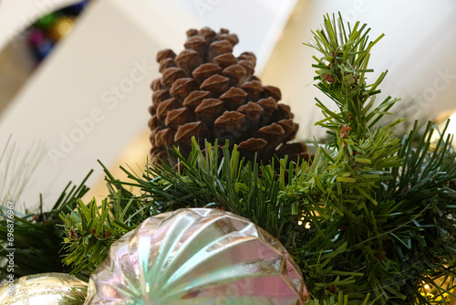 Close up Decorative items for Christmas