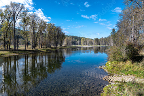 Принти на полотні Saint Joe River in Idaho