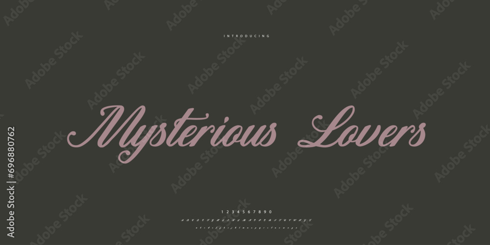 Abstract Fashion font alphabet. Minimal modern urban fonts for logo, brand etc. Typography Calligraphy typeface uppercase lowercase and number. vector illustration
Abstract Fashion font alphabet. Minimal modern urban fonts for logo, brand etc. Typography Calligraphy typeface uppercase lowercase and number. vector illustration