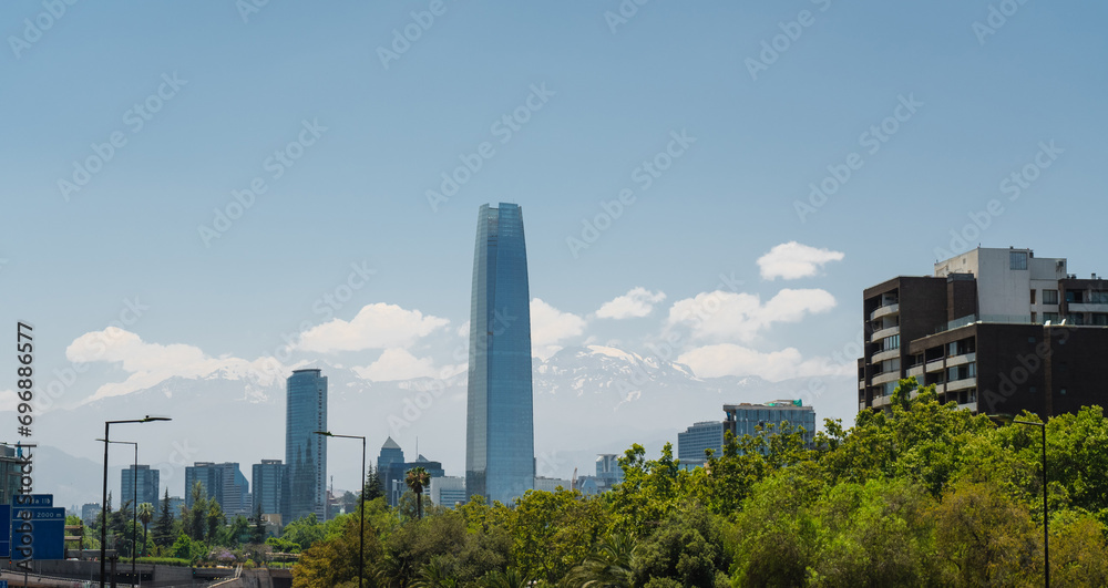 skyscraper costanera center Santiago de chile
