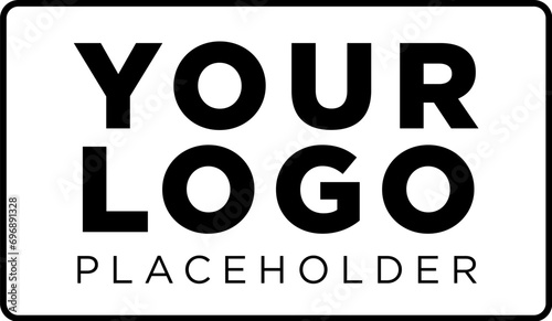 YOUR LOGO - PLACEHOLDER for Design Content Layout white