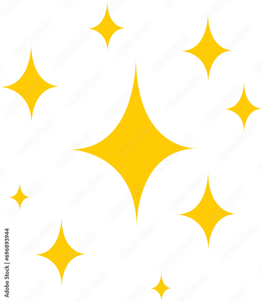 stars yellow glitter sparkling shining flat design fordecoration stars yellow glitter sparkling shining flat design fordecoration