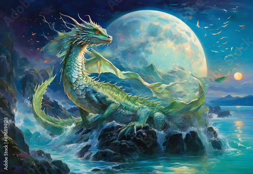 Celestial Dragon Emerges, Chinese New Year 2024 © Enka