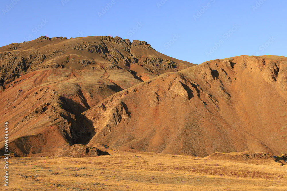 Viewpoint on mountain in the Austurland region of Iceland Viewpoint on mountain in the Austurland region of Iceland