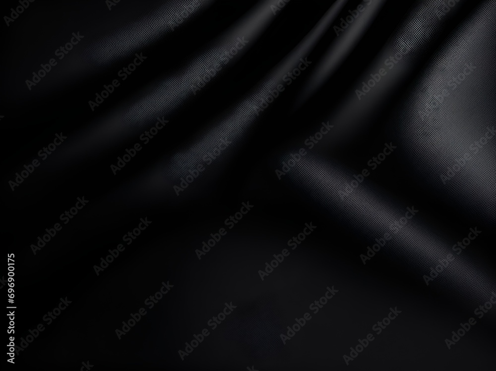 Black Slick Fabric Texture Background Black Slick Fabric Texture Background