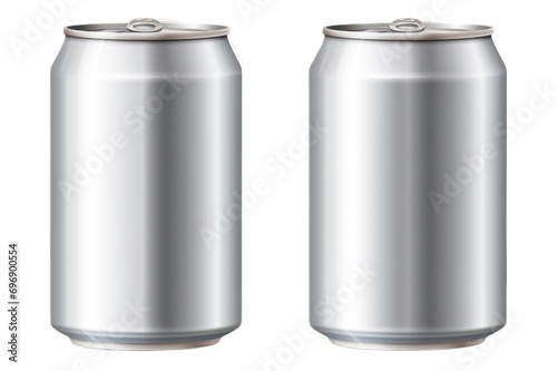 soda can on transparent background